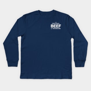 The Original Beef of Chicagoland Kids Long Sleeve T-Shirt